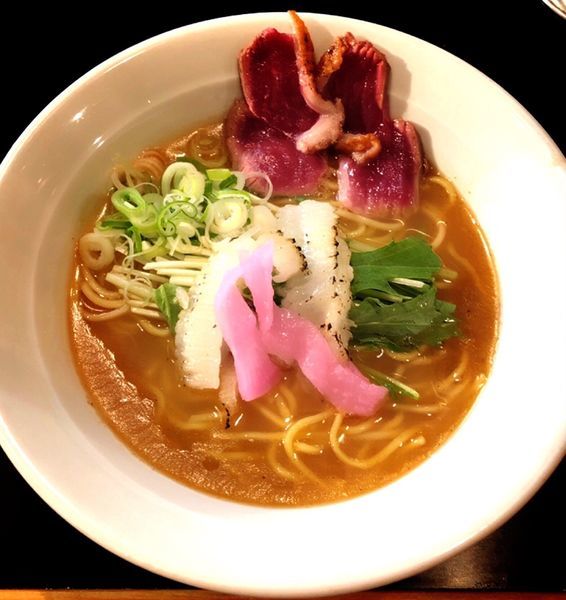 「【限定】イサキの塩らーめん」@麺家 うえだの写真