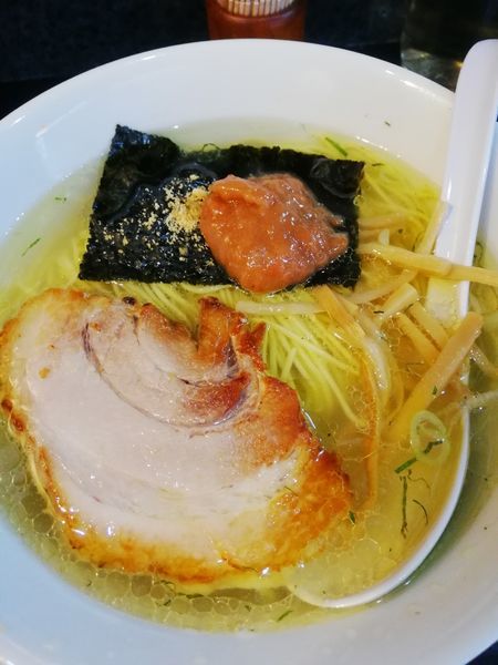 「梅塩そば」@塩そば 桑ばらの写真