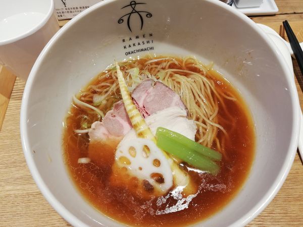 「鶏清湯醤油」@案山子の写真