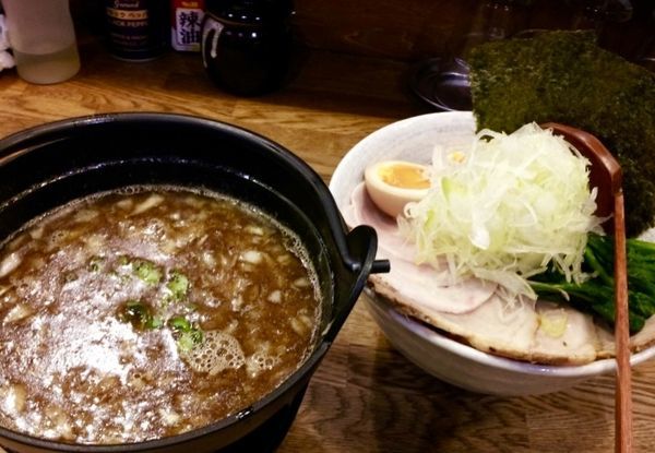 「濃厚鷄白湯つけ麺」@麺屋時茂の写真