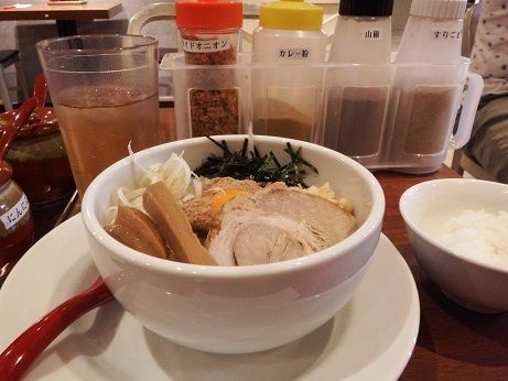 「まぜそばハーフ」@Seattle Ramen Standの写真