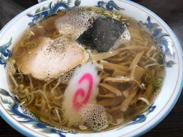 「中華そば600円」@そばの店 ひらまの写真