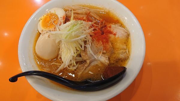 「山形辛味噌ら～めん」@ラーメン&カレー アッキーの写真
