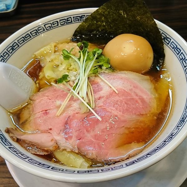 「ワンタン麺」@稲荷屋の写真