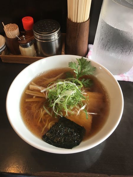 「醤油ラーメン」@三角山五右衛門ラーメン 狸小路店の写真