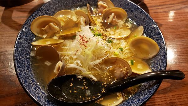 「はまぐりラーメン」@和風楽麺 四代目 ひのでやの写真