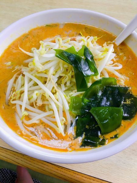 「ゴマ塩ラーメン」@手打ちらーめん 金龍の写真