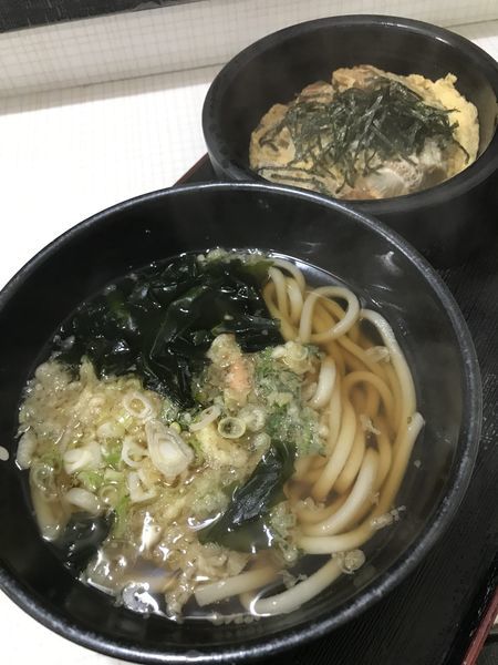 「かつ丼セット  500円」@わたべやの写真