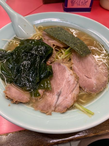 「ネギチャーシューメン900円」@ラーメンショップ 高田店の写真