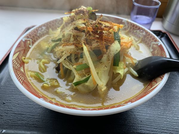 「カレータンメン」@あぢとみ食堂の写真