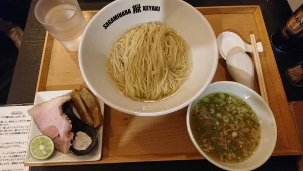 「塩つけ麺 すだち添え」@Sagamihara 欅の写真