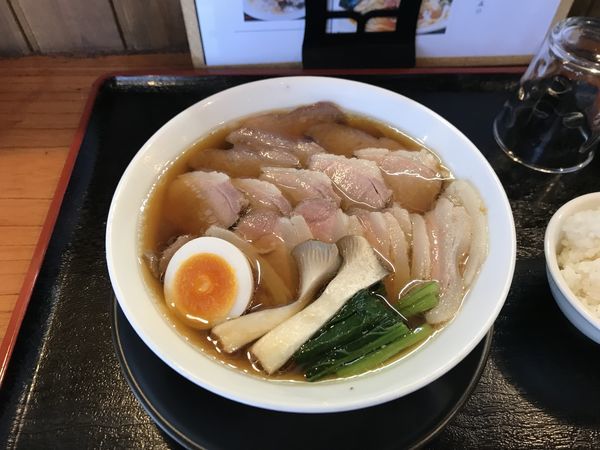 「参州マタギそば」@麺創 なな家の写真