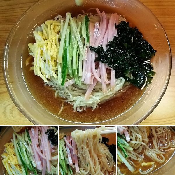 「大盛冷やし中華　520円」@めん◯の写真