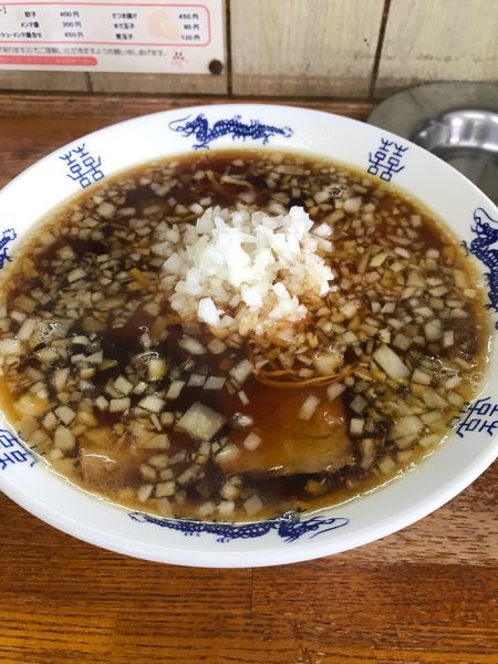 「チャーシュー麺  玉ねぎトッピング」@ラーメン ワンちゃん 木更津本店の写真