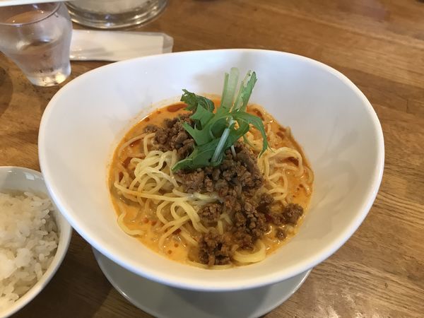「冷やし豆乳坦々麺」@らーめん屋 Hi-BRiの写真