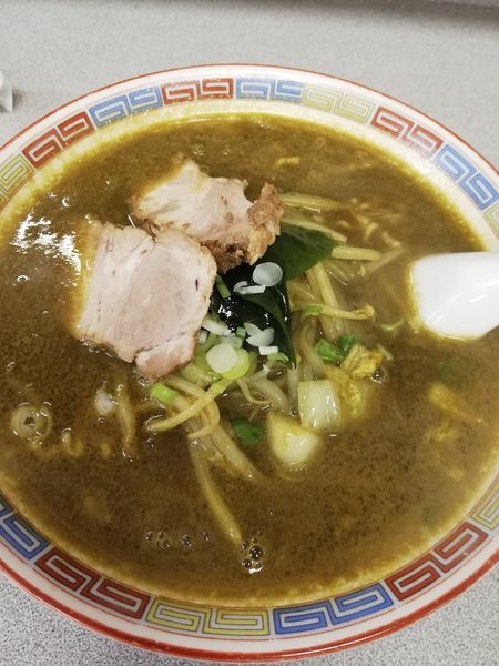 「カレーラーメン」@味の大王 室蘭本店の写真