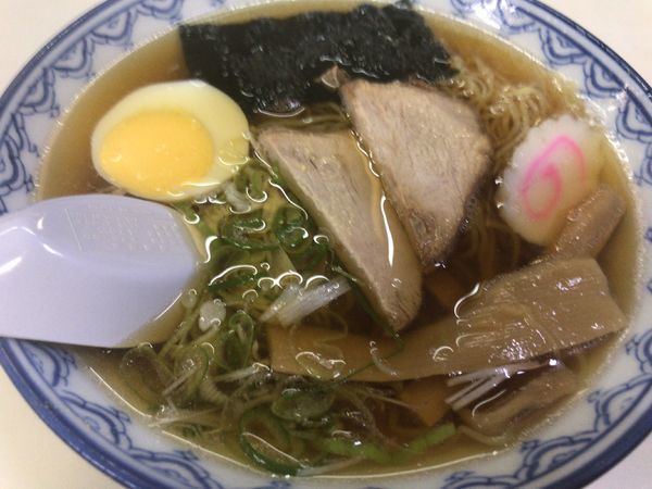 「千秋麺・半450円」@そば処 紀文の写真