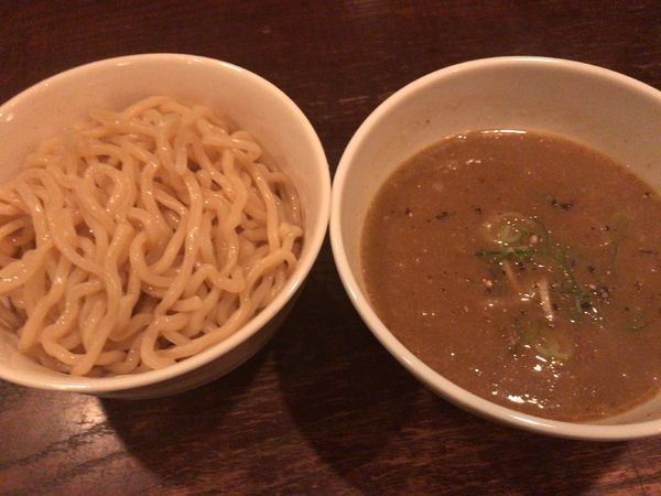 「濃厚つけ麺(金土限定)小(180g)900円」@JAHの写真