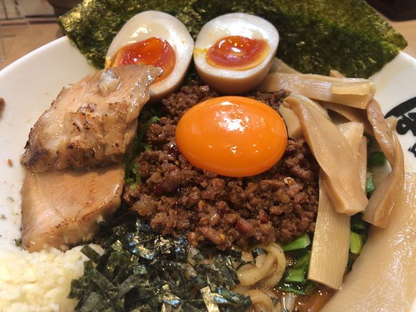 「台湾まぜそばDX」@麺屋 はなび 弥富店の写真