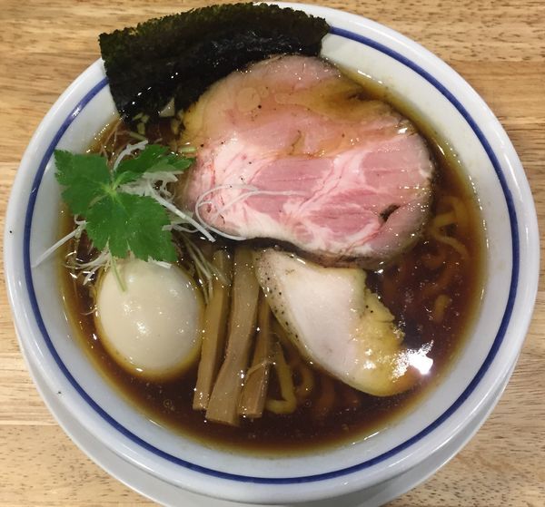 「中華そば(醤油)800円他」@手打式超多加水麺 ののくらの写真