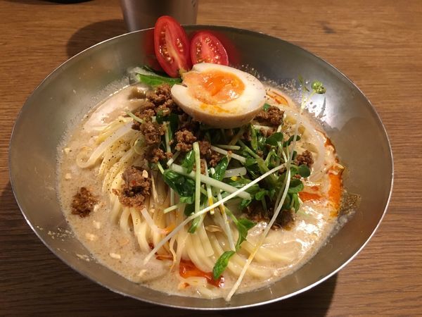 「冷やし豆乳担々麺」@中華そば 二階堂の写真