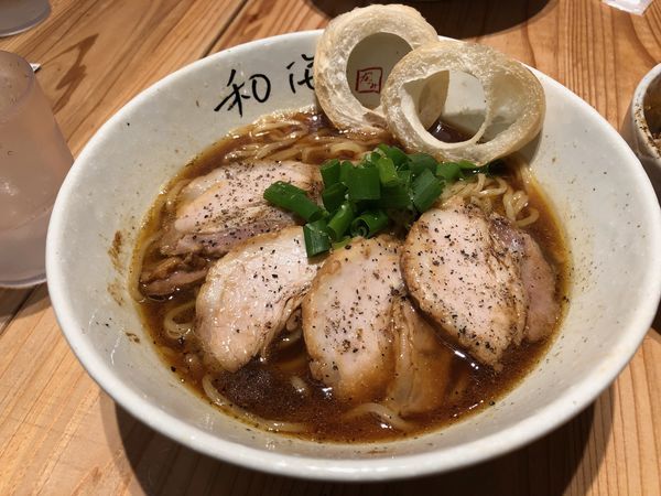「和海醤油」@らーめん専門 和海 なんば店の写真