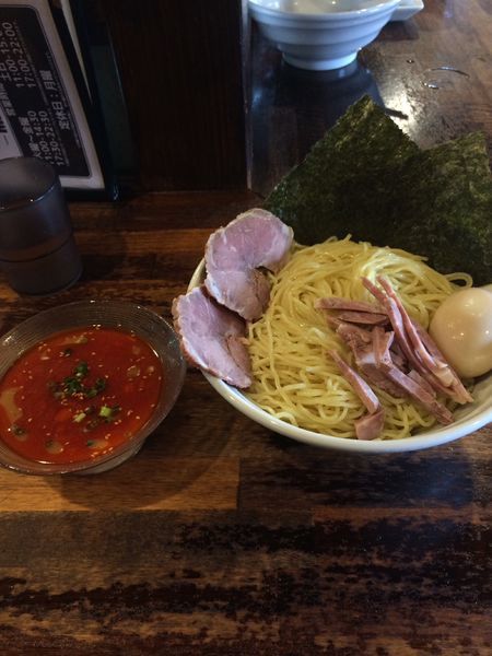 「［夏季限定］特製冷やしたんたんつけ麺 1050円 大盛り150円」@麺処まるわの写真