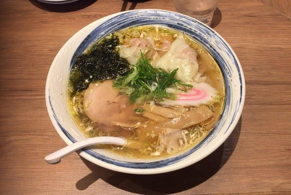 「塩そば」@一文無の写真