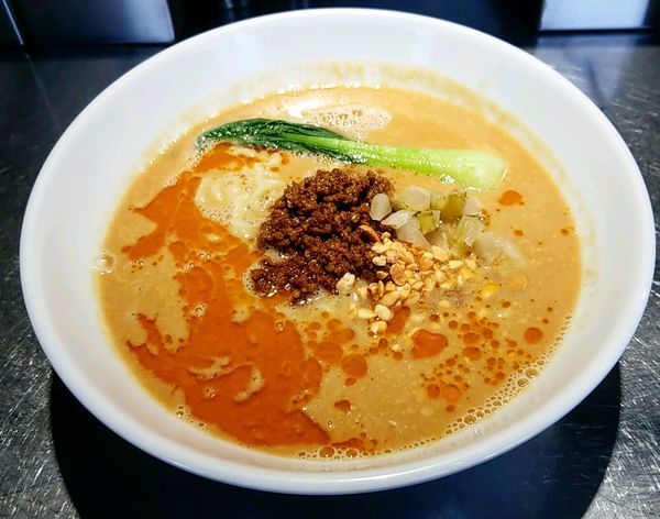 「期間限定 担々麺(800円)」@自家製麺 らあめん吟の写真