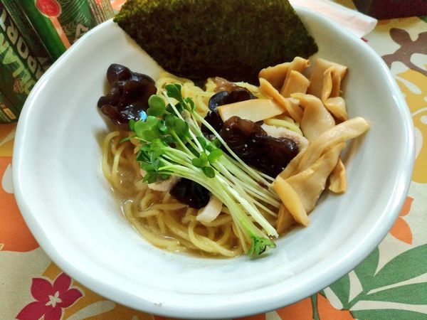 「塩まぜ麺」@オロチョンラーメンの写真