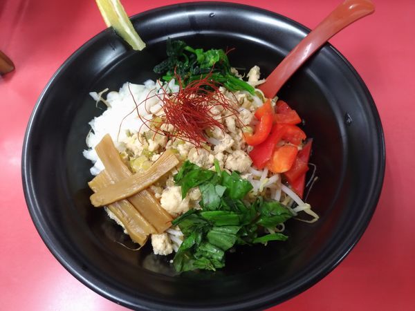 「期間限定 エスニックマゼソバ」@和風らーめん はるやの写真