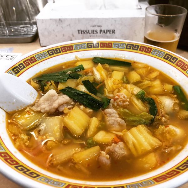 「スタミナラーメン」@天理スタミナラーメン 近鉄奈良駅前店の写真