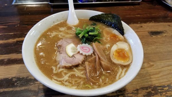 「らーめん　大盛」@麺座でんの写真