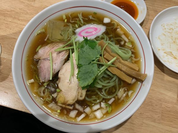 「冷やし煮干そば」@谷島屋の写真