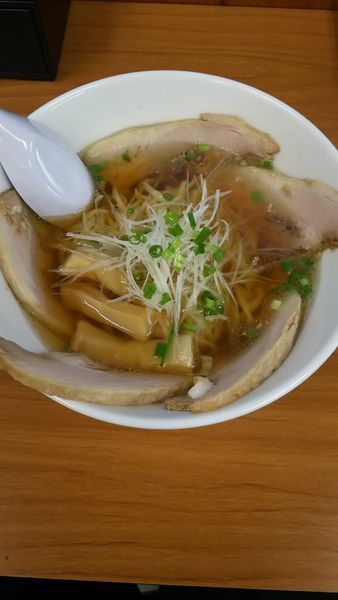 「チャーシューめん（肉のお花畑）」@佐野らーめん 鳳仙家の写真