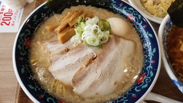 「特製こってり醤油ラーメン　大盛」@凌駕IDEA イオンモール松本店の写真