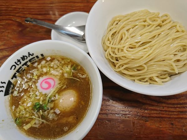 「味玉つけめん(910円)」@つけめんTETSU さいたま特別版の写真