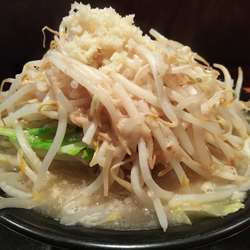 しお　野菜 普通　※背脂＆ニンニク：普通