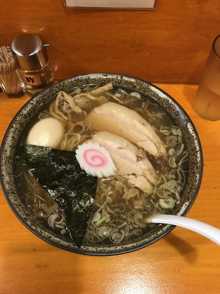 「特製中華そば」@中華そば はな田の写真