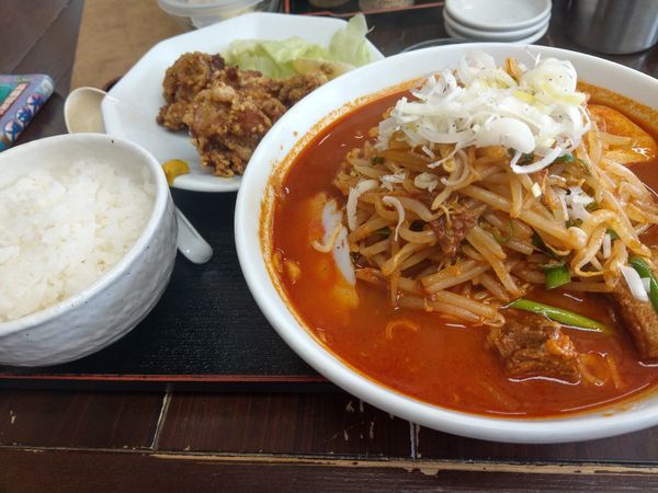 「太龍ラーメン醤油激辛」@太龍 静岡南店の写真