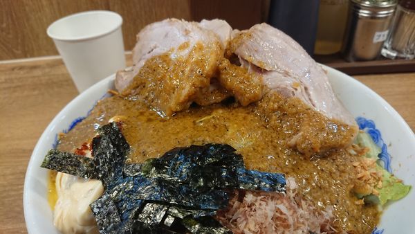 「冷やしまぜそば」@ジャンクガレッジ 越生店の写真