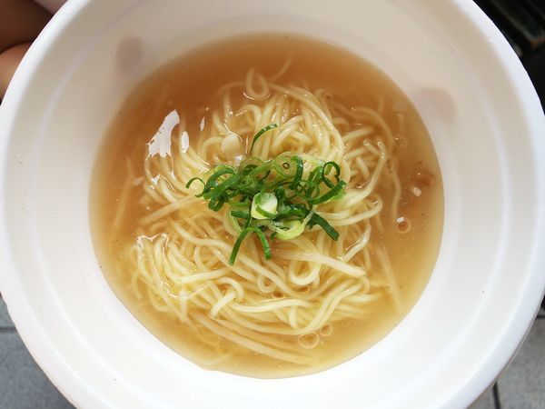「【夏限定】冷しふかひれラーメン　300円」@鮫麺屋の写真