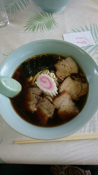 「チャーシューメン」@みどりや食堂の写真