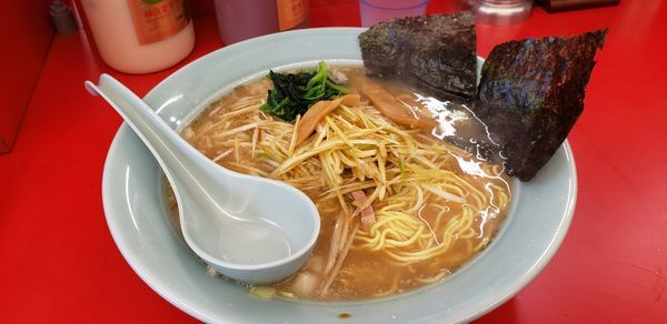 「ネギラーメン」@ラーメンショップ椿 酒々井SP前店の写真