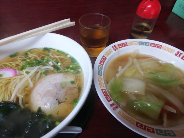 「本日の特々セット　650円」@かるもラーメンの写真