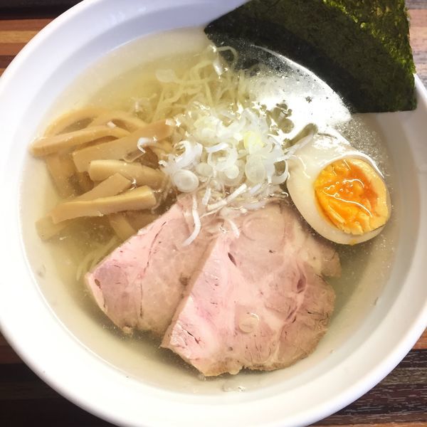 「冷やしらぁめん 半麺 800」@めん処 倖佳の写真