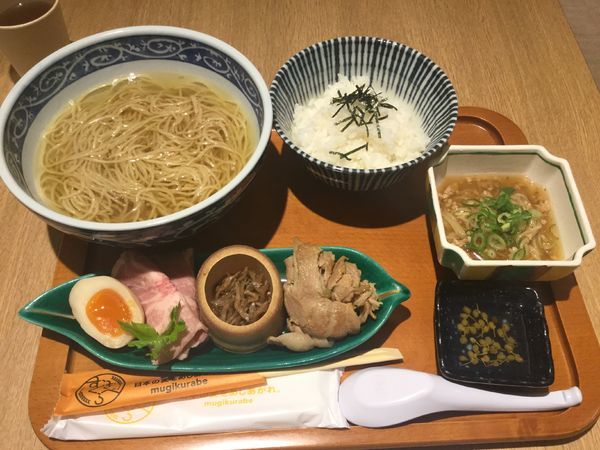 「旬麺　山椒の中華そば(¥1000)【寿製麺よしかわ】」@むぎくらべの写真