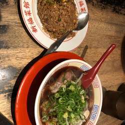 そばとチャーハン