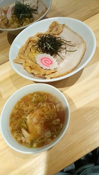 「醤油つけ麺７５０円」@STANDING RAMEN BAR DAIの写真