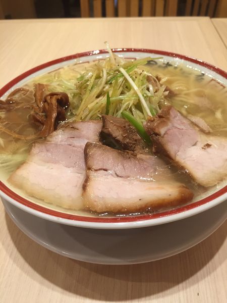 「ねぎそば 大盛り」@中華そば専門 田中そば店 武蔵境店の写真